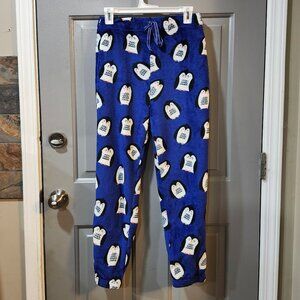 Fleece Penguin Pajama Pants - Women's XL